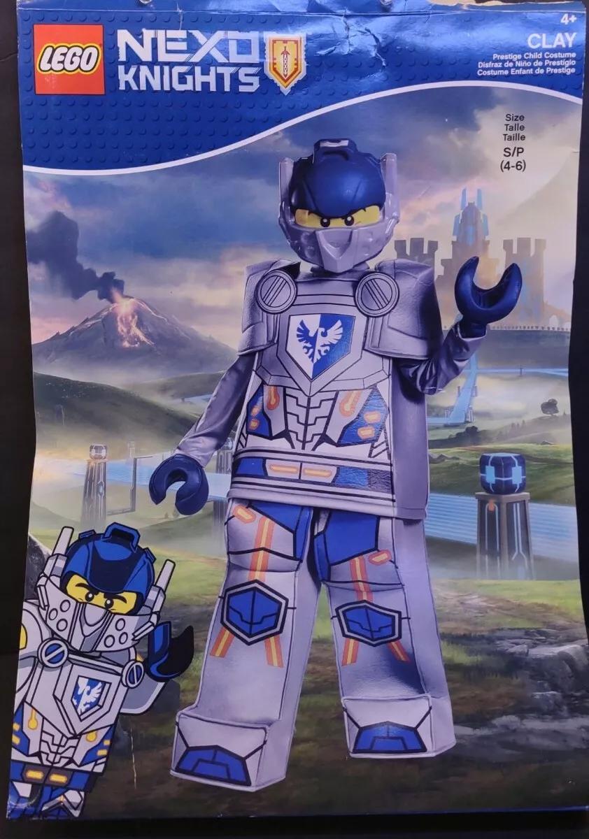 Clay Prestige Lego Nexo Knights Small Child Costume | eBay