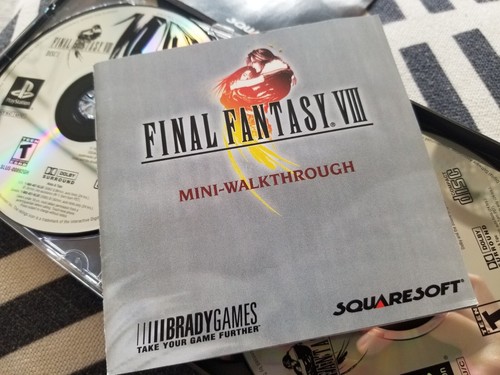 Final Fantasy VIII 8 SONY PlayStation 1 PS1 Original COMPLETE NEW MINT 1999 - Picture 4 of 16