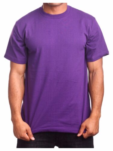 Lote de camisetas para hombre MAX HEAVY WEIGHT cuello redondo S-7X LT-5XLT camiseta lisa grande alta - Imagen 24 de 30