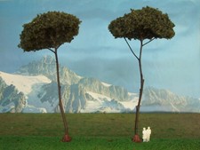 Alberi di bosco per modellismo pz. 2 h.cm. 18 - Krea 2003