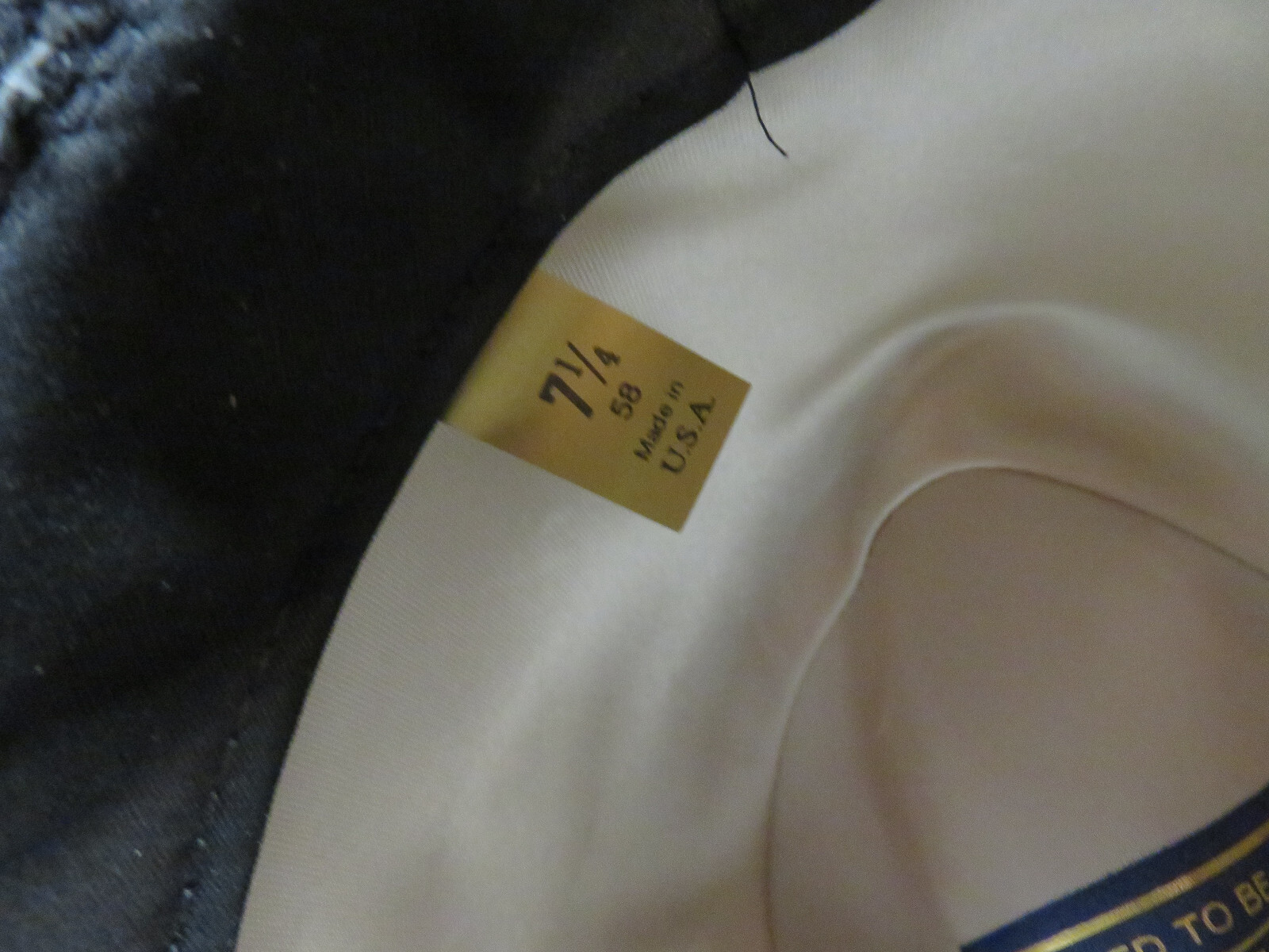 Pendleton 100% Virgin Wool Fedora Grey Herringbon… - image 9