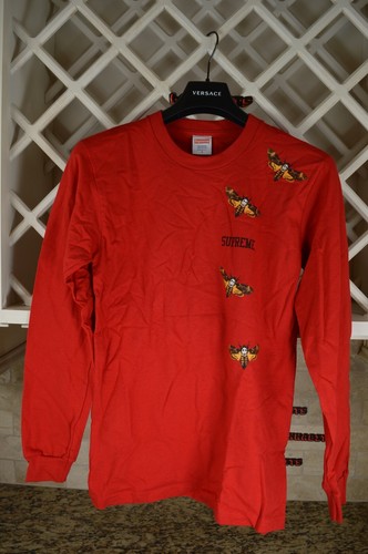 Supreme L/S Long Sleeve Tee T-Shirt Top 