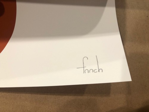 fnnch movie bear signed and numbered / lke mondo - Bild 5 von 6