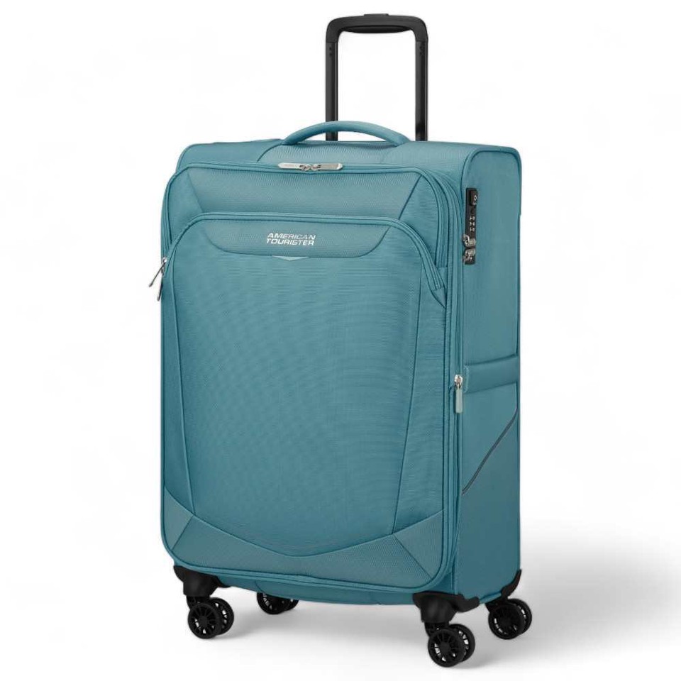 American Tourister® Handgepäck-Trolley »SUMMERRIDE, 55 erweiterbar«, 4 Rollen, Handgepäck-Koffer
