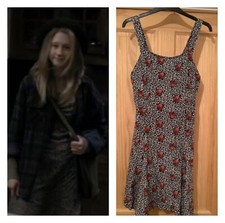 Reformation Riley Alt Urban Outfitters Mini Dress Violet Harmon AHS Cosplay XS