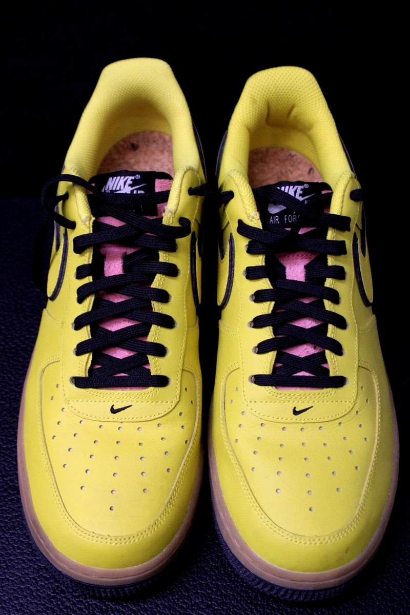 Nike Air Force 1 '07 LV8 3 Low No. 2 Pencil Quality Made Men's Yellow  Size 9.5