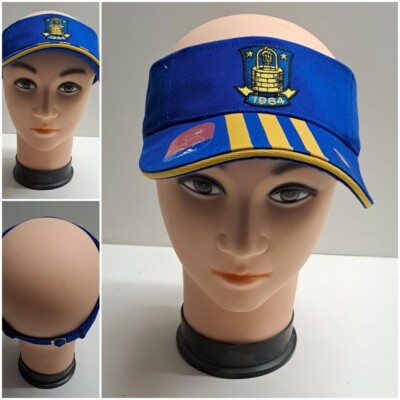 adidas Kinder BIF Visor Cap Schirmmütze Hut Hat Mütze Golf Tennis Fußball Blau E