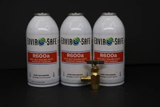Enviro-Safe R-600a Refrigerant with 7/16" Self Sealing K28/3 cans/TopTap