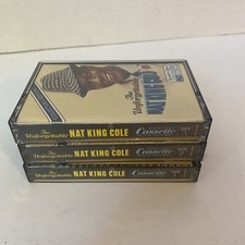 The Unforgettable NAT KING COLE 3 Cassette Tapes Set Reader's Digest 1979