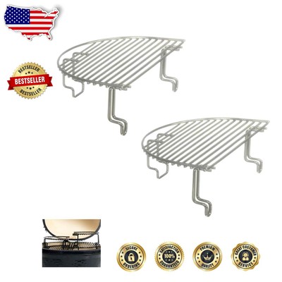 2-Pack Extended Cooking Racks for Primo Oval XL Grill - Maximize Your BBQ Space