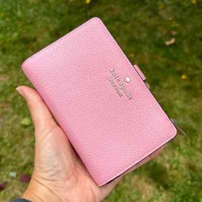 Kate Spade Leila Medium Compact Bifold Wallet Leather Bright