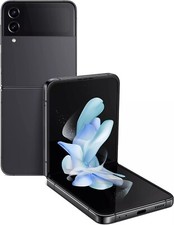 Samsung Galaxy Z Flip 4 SM-F721U Unlocked 128GB Graphite Smartphone OPEN BOX A+