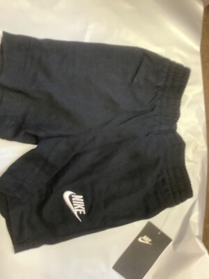 3*NIKE sweat SHORTS  BOYS SIZE 3T NWT logo black