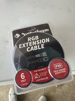 Rockford Fosgate RGB-6 6-FT Waterproof Extension Cable for Color Optix PMX-RGB