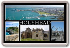 FRIDGE MAGNET - HOLYHEAD - Large - Anglesey TOURIST