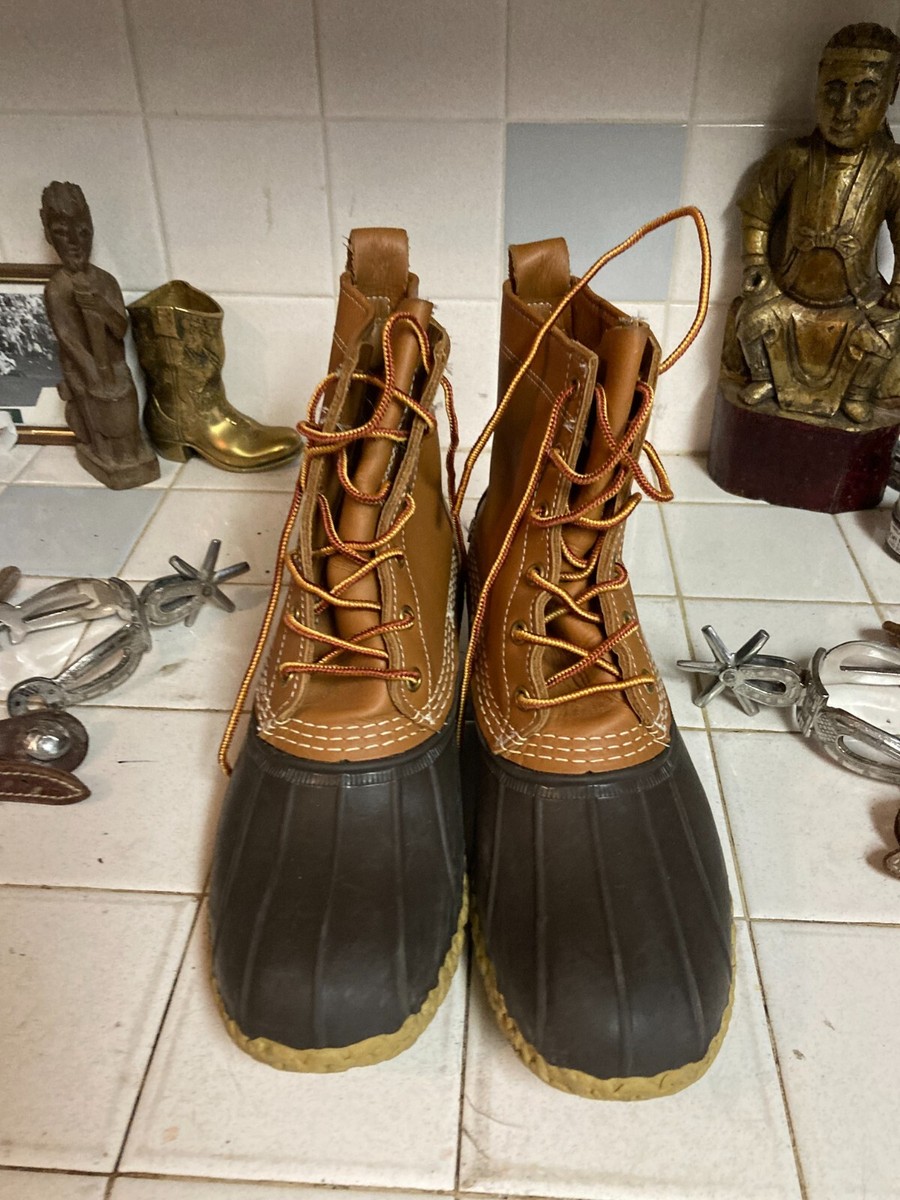 LL Bean Duck Boots Men Size 10n Hunting Waterfowl Game Gore  display picture 1