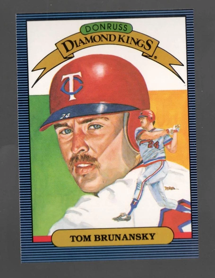 Tom Brunansky trading card