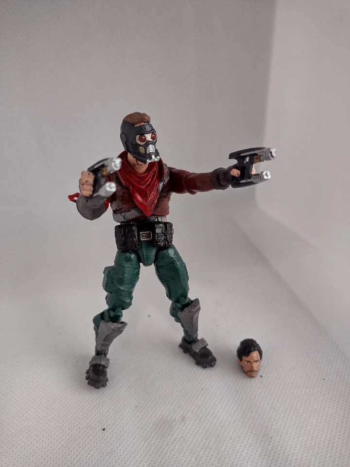 Figura de acción personalizada 1:18 3,75 Star Lord Guardians Mcu ESCALA UNIVERSO MARVEL Foto 2 de 4