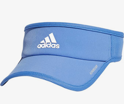 NEW adidas Women's AEROREADY Superlite 2 Visor-Blue Fusion #5156299