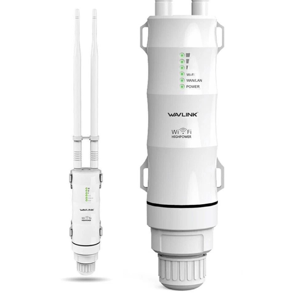 Wavlink AC600 IP65 Outdoor Wireles Repeater 2.4G&5G Wifi Range Extender Booster - Bild 2 von 4