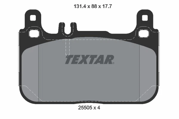 Brake Pad Set, disc brake for MERCEDES-BENZ:W222,V222,X222,S-CLASS 