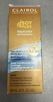 Clairol Professional Soy4Plex Liquicolor 12AA-BV Blonde-Blue-Violet
