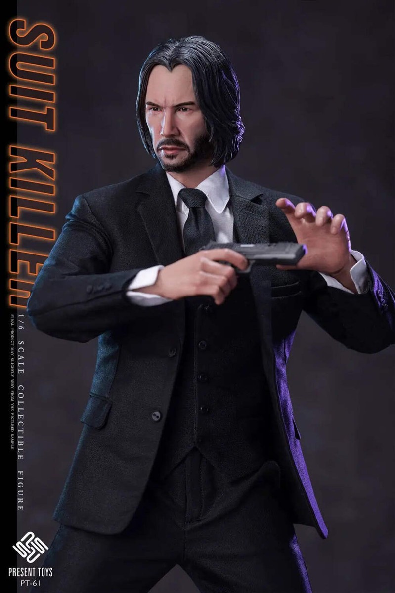 PRESENT TOYS PT-SP61 1/6 ジョン John Wick In Stock PRESENT TOYS PT-sp61 1/6 John Wick 12