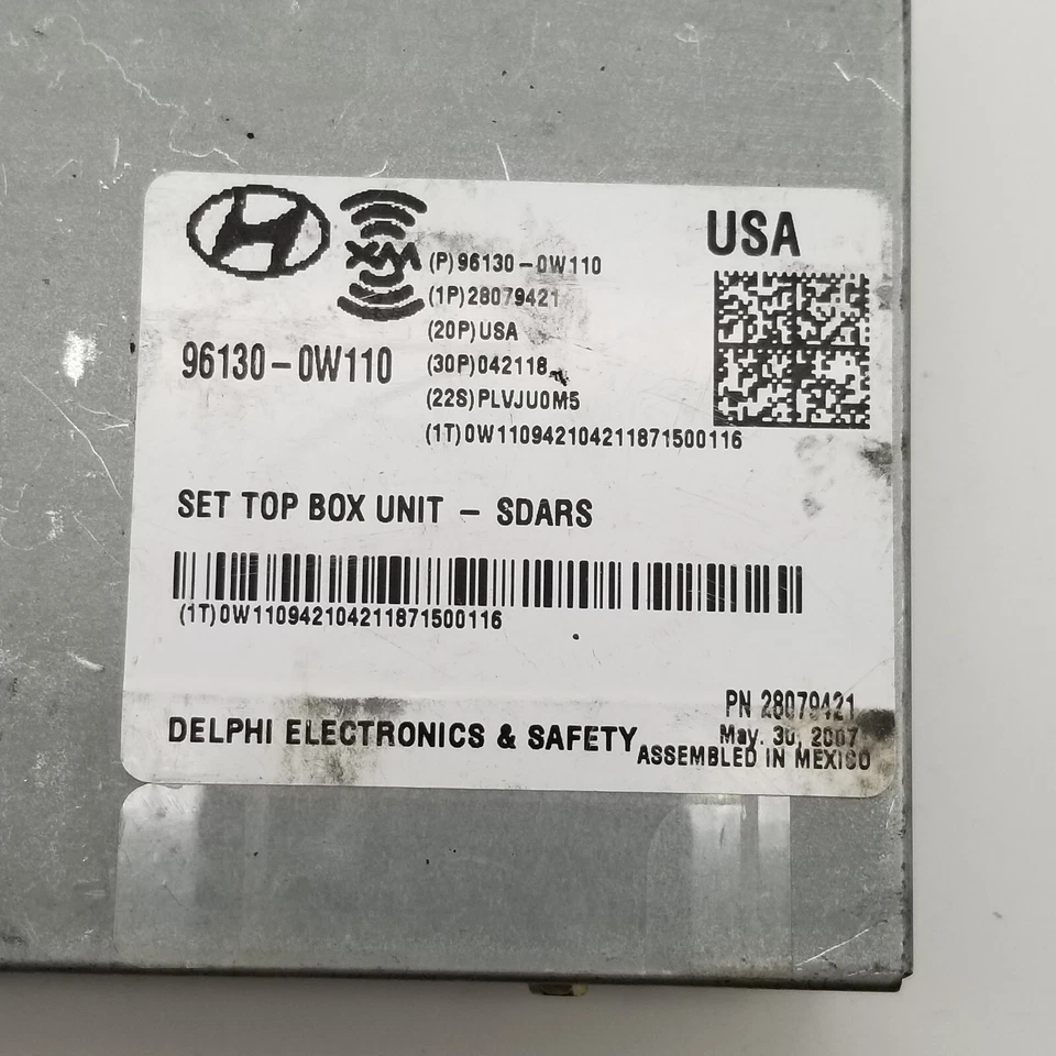 Módulo de rádio via satélite Hyundai Azera Elantra 2006 2007 2008 2009 96130-0W110 - Imagem 3 de 4