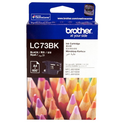 GENUINE Original Brother LC73BK LC-73 