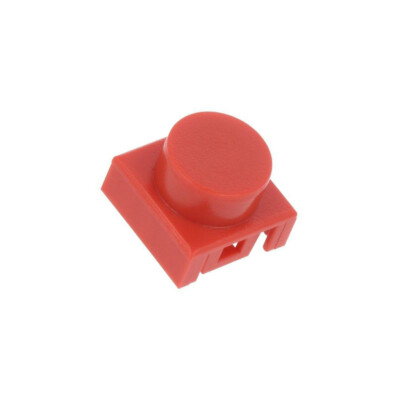 5X BTN K02 40 Taste rot Ø8mm Verwendung: Serie KSA,Serie KSL C&K