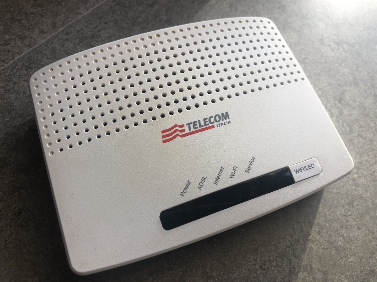 Modem ADSL2+ WI-FI N Technicolor NMU 721772 Originale Telecom Italia  (TIM)