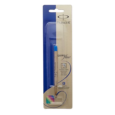 Parker Quink Flow Ballpen Medium Point Blue Ink Refill (1782470)