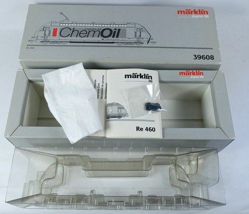 Märklin 39608 LEERKARTON E-Lok BR Re 460 079-7 SBB Spur H0 OVP HO Leerverpackung | Zustand: Gebraucht