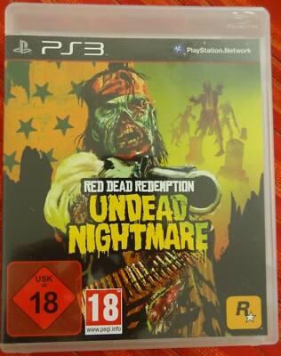 Red Dead Redemption Undead Nightmare 2010 PS3 DVD Playstation 3 Deutsche Version