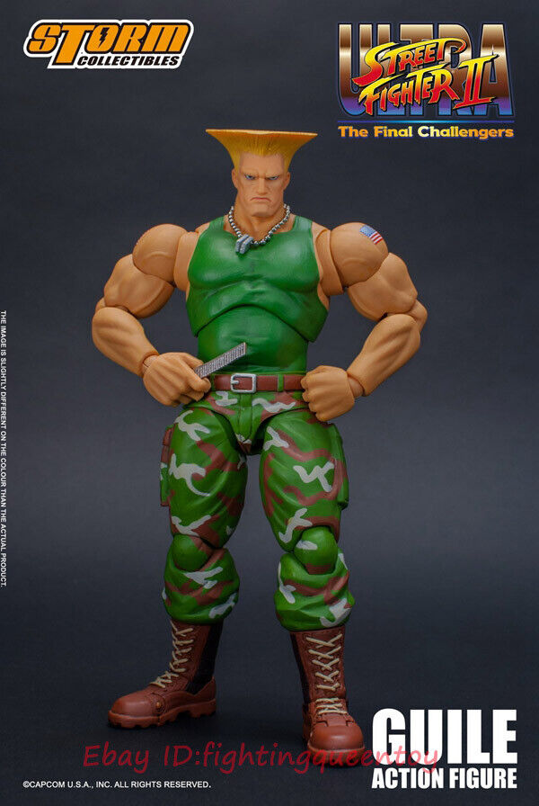 Storm Toys Street Fighter II GUILE 1/12 Scale Figure Model INSTOCK