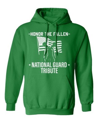 Honor The Fallen - National Guard Tribute Unisex Hooded Sweatshirt