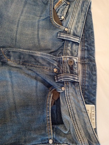 DIESEL SAFADO 008AT Slim STRAIGHT Denim Jeans 29 (Fit 32x27) blau - Bild 3 von 10