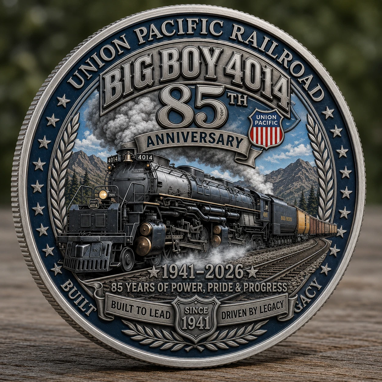 New Union Pacific Big Boy 4014 US 85th anniversary Commemorative Coin