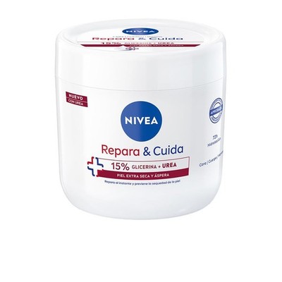 NIVEA Repara & Care Feuchtigkeitscreme für Körper, Gesicht und Hände 400 ml