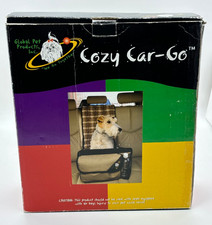 Cozy Car-Go Pet Car Booster Seat Plush Carrier Small Dog Storage Pocket Orig 69