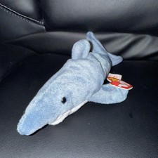 TY Beanie Babies 1996 Crunch The Shark MWMTS