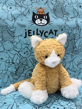 Jellycat Fuddlewuddle Ginger Cat Brand New Plush Doll Party Gift Tags & Dust Bag