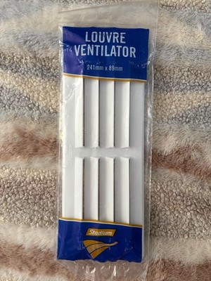 STADIONLAMELLENVENTILATOR 241 MM X 89 MM - BRANDNEU - UK-VERKÄUFER