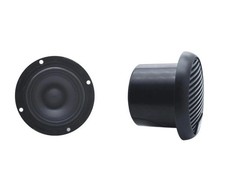 Herdio 3" Waterproof Marine Speakers 2 Way Full Range Audio Stereo System OPEN