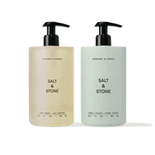 NIB Salt & Stone body wash Deluxe Body Duo