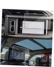 3 Pack Tempered Glass Screen for Yukon Denali 10.2" 12.6" screen Transparent