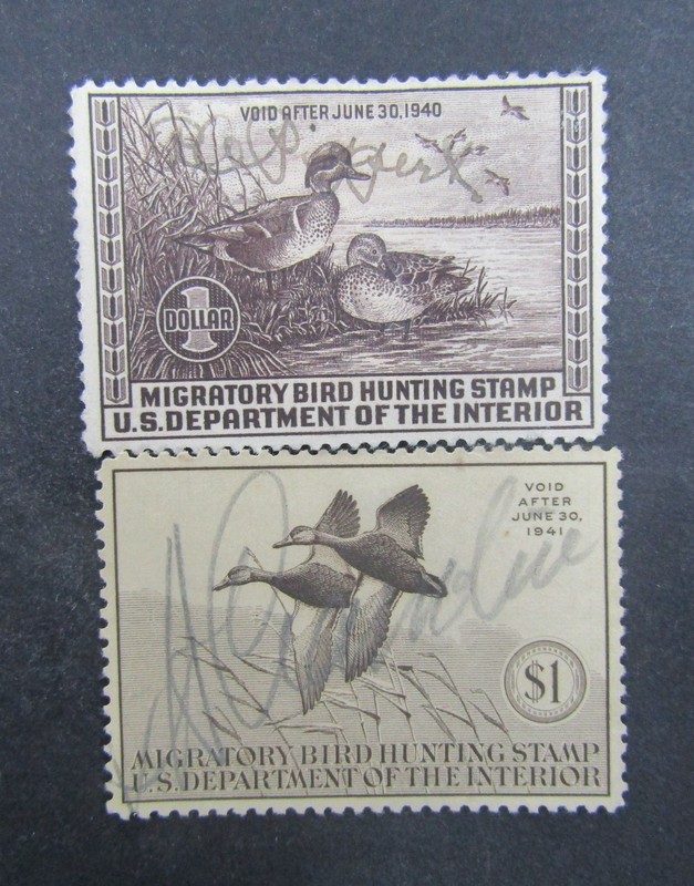 nystamps US Duck Stamp # RW6 RW7 Used          L10x2634