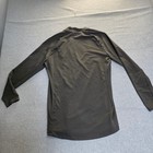 Under Armour ColdGear Mens Large Fitted Mock Neck Long Sleeve Shirt Gray LG
