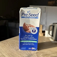 PreSeed Fertility Friendly Personal Lubricant 1.4oz  EXP 2026-07-29 NEW SEALED