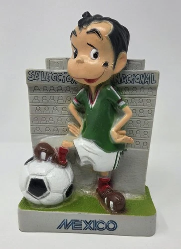 Ahora Bancomer 1986 Mexico World Cup Piggy Bank - Soccer, Futbol, Cantinflas